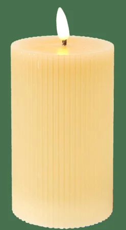 Best CASA LED Bougie Avec LED Brun