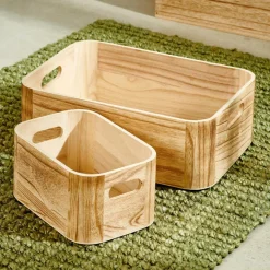 Best CASA LIGNO Caisse Naturel