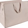 Sale CASA LINOLUX Boîte De Rangement Avec Couvercle Beige