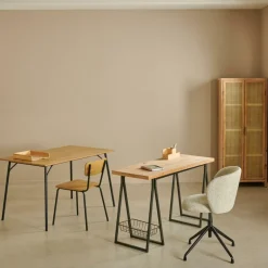 Clearance CASA LINOLUX Boîte De Rangement Avec Fermeture éclair Beige