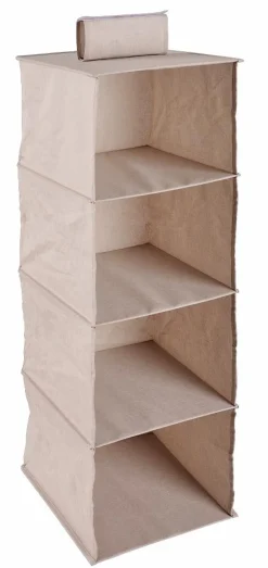 Discount CASA LINOLUX Sac De Rangement XL Avec Fermeture éclair Beige