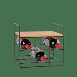 Clearance CASA LIZE Porte-bouteilles Noir