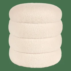 Outlet CASA LOBBY Pouf Blanc Cassé
