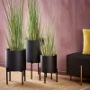 Hot CASA LOUNGE Pot De Jardin Noir