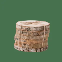Hot CASA MADERA Dessous-de-verre Set De 6 Naturel