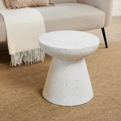 Hot CASA MAGNUS Table D'appoint Blanc