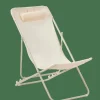 New CASA MALTA Chaise Relax Blanc