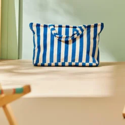 Outlet CASA MARIO Sac à Longues Anses Bleu