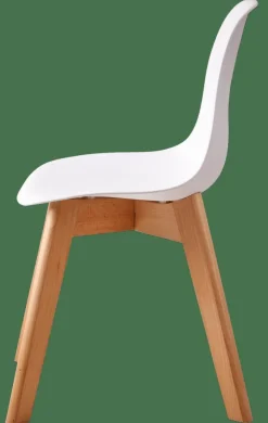 Discount CASA MATHIAS Chaise Pour Enfants Blanc, Naturel