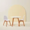 Hot CASA MATHIAS Table Pour Enfants Avec 2 Chaises Natural/blanc