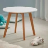 Sale CASA MATHIAS Table Pour Enfants Blanc, Naturel