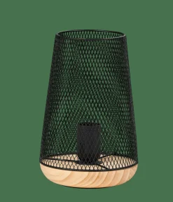 Discount CASA MESH Lampe De Table Noir