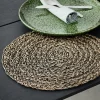 Hot CASA MIA Set De Table Noir