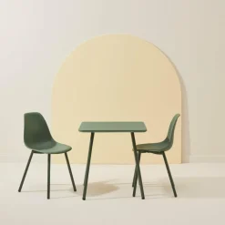 Clearance CASA MIKA Table Pour Enfants Avec 2 Chaises Vert
