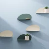 Outlet CASA MILLY Tablette Murale Vert
