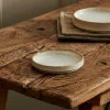 Best CASA MINERAL MARBLE Assiette Blanc