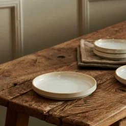 Online CASA MINERAL MARBLE Assiette Blanc