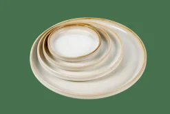 Online CASA MINERAL MARBLE Assiette Blanc