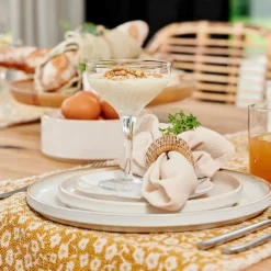 Sale CASA MINERAL MARBLE Assiette Blanc
