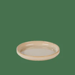 Clearance CASA MINERAL SAND Assiette Beige