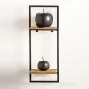 Online CASA MIX&MATCH Étagère à Suspendre Noir, Naturel