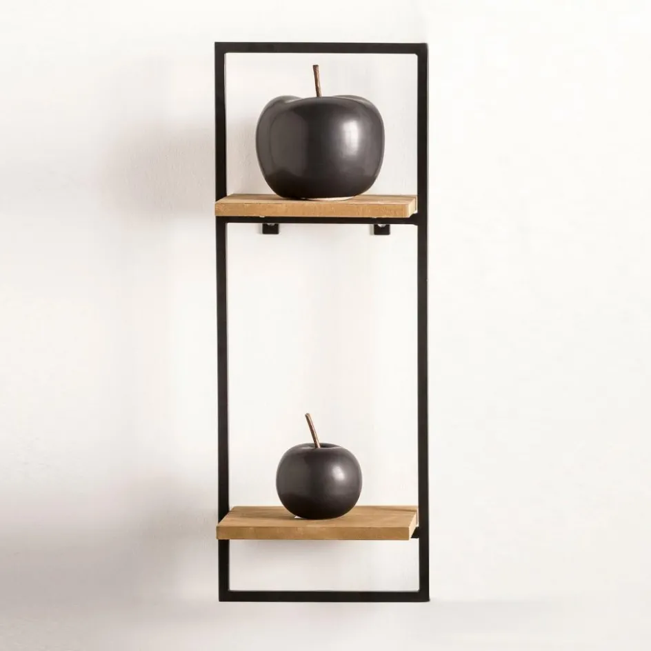 Online CASA MIX&MATCH Étagère à Suspendre Noir, Naturel