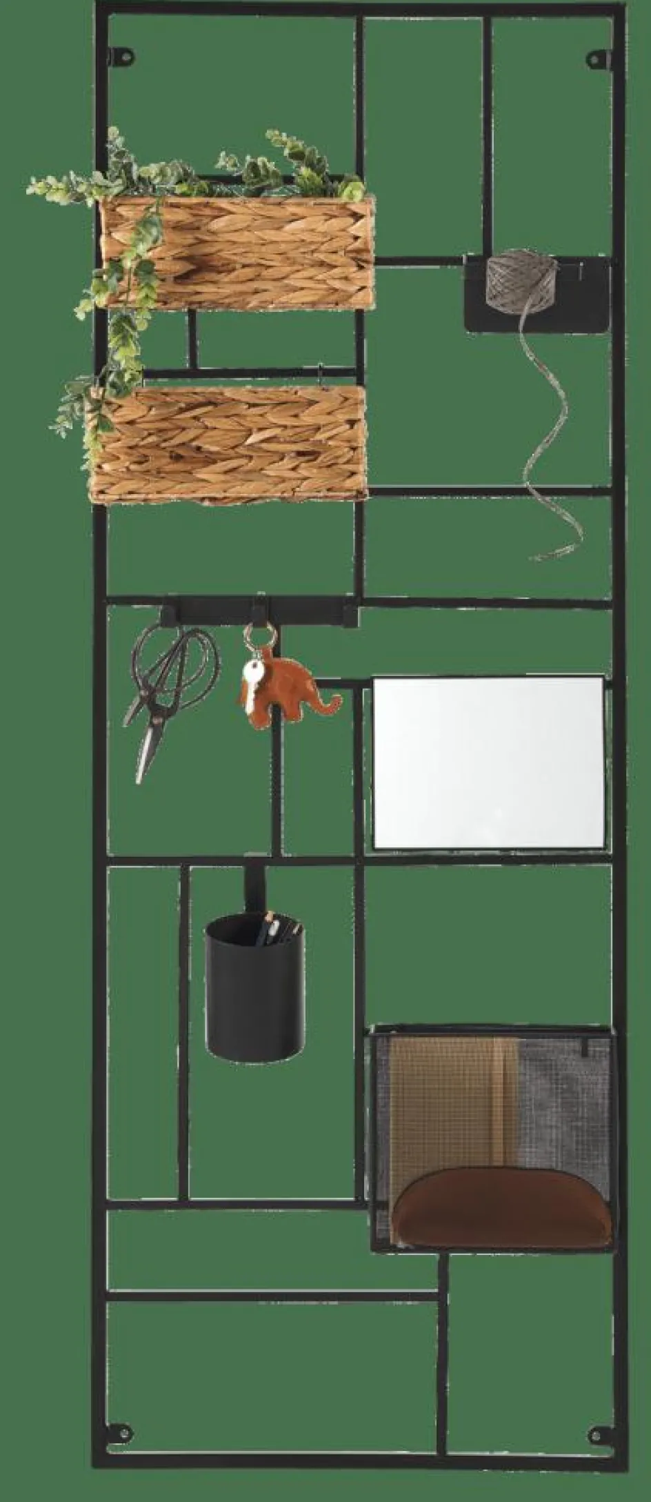 Best CASA MODULAR Étagère Murale Noir