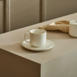 Hot CASA MOON Tasse Et Soucoupe 20 CL Blanc