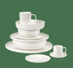 Sale CASA MOON Tasse Et Soucoupe Expresso 9 CL Blanc