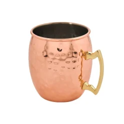 Best CASA MOSCOW MULE Gobelet 500 Ml Doré, Cuivre