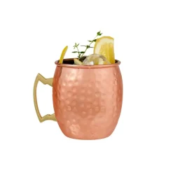 Best CASA MOSCOW MULE Gobelet 500 Ml Doré, Cuivre