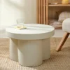 Clearance CASA NESI Table D'appoint Blanc
