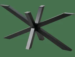 Clearance CASA NEW OAK Pied De Table Noir