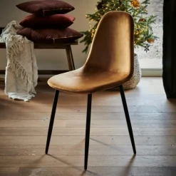 Outlet CASA NEW OAK Pieds De Table A Noir