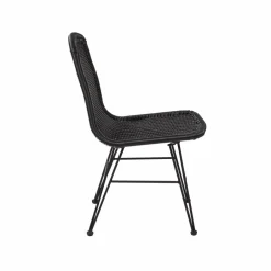 Outlet CASA NEW OAK Pieds De Table A Noir