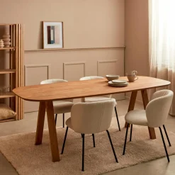 New CASA NEW OAK Pieds De Table Noir