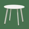 Clearance CASA NURIO Table Lounge Blanc Mat