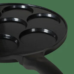New CASA PANCAKE Poêle à Crêpes Noir