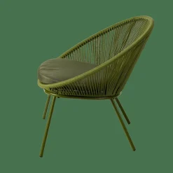 Discount CASA PAPAYO Chaise Lounge Avec Coussin Vert