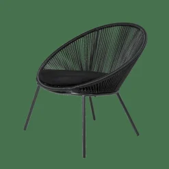 New CASA PAPAYO Chaise Lounge Noir