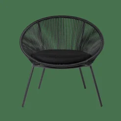 New CASA PAPAYO Chaise Lounge Noir