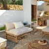 Hot CASA PAULETTA ECO Coussin écolo Sable Beige