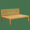 Hot CASA PAULETTE Banc Lounge Naturel