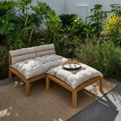 Best CASA PAULETTE Table/pouf Lounge Naturel