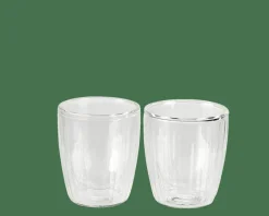 Clearance CASA PAUSA Verre Double Paroi Set De 2 12,5 CL Transparent