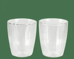 Online CASA PAUSA Verre Double Paroi Set De 2 25 CL Transparent