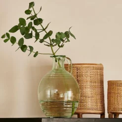 New CASA PEONIA Vase Vert Clair