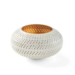 Online CASA PERFORATO Support Bougie Chauffe-plat Brun
