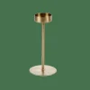 Discount CASA PHANTOM Support Pour Bougie Chauffe-plat Doré Clair