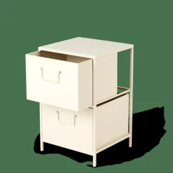 New CASA PHARMA Armoire à 2 Tiroirs Sable